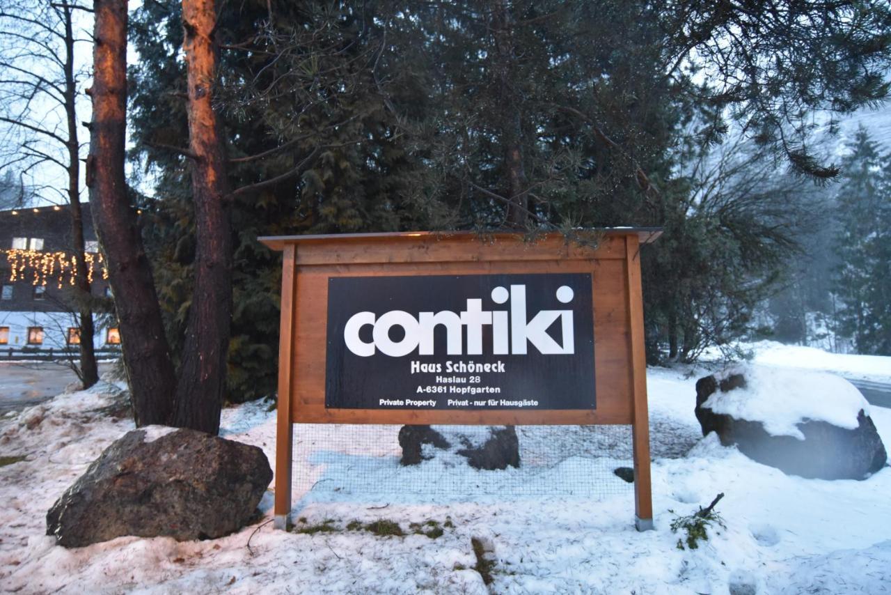 Hostel Contiki Haus Schoeneck Hopfgarten im Brixental Zewnętrze zdjęcie